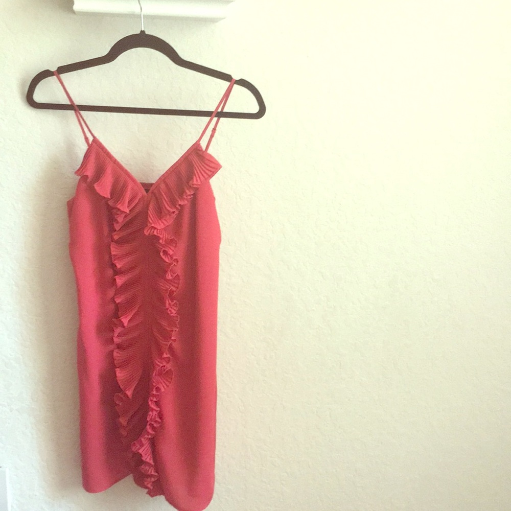Pink party dress